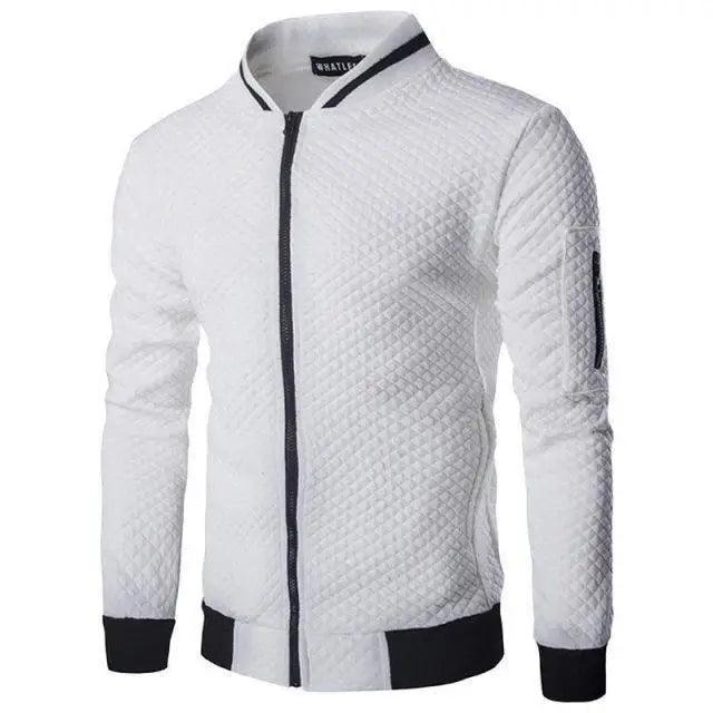 Veste Homme Sport Décontracté Jogging Course Fitness Veste pour Homme Blouson Bomber Chaud Uni Veste de Sport Design Unique Veste Classique Homme