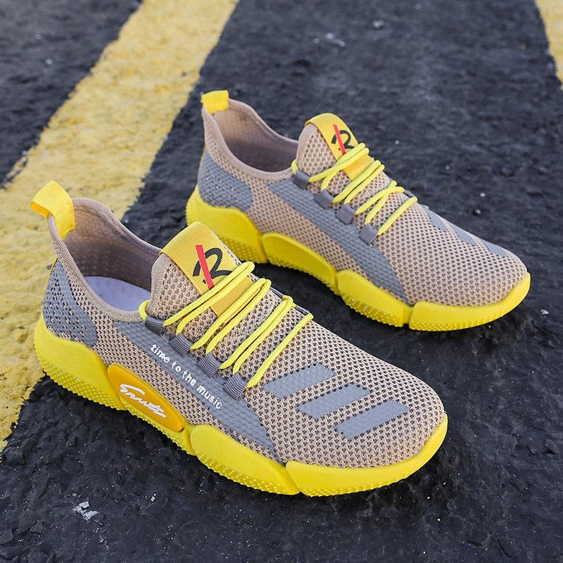 Chaussures de course légères pour hommes, nouvelles baskets de sport d'été confortables et respirantes, mode extérieure, légères, athlétiques, décontractées et respirantes, pour la marche, la course, le jogging