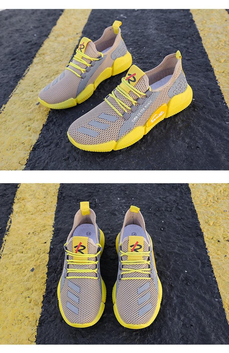 Chaussures de course légères pour hommes, nouvelles baskets de sport d'été confortables et respirantes, mode extérieure, légères, athlétiques, décontractées et respirantes, pour la marche, la course, le jogging