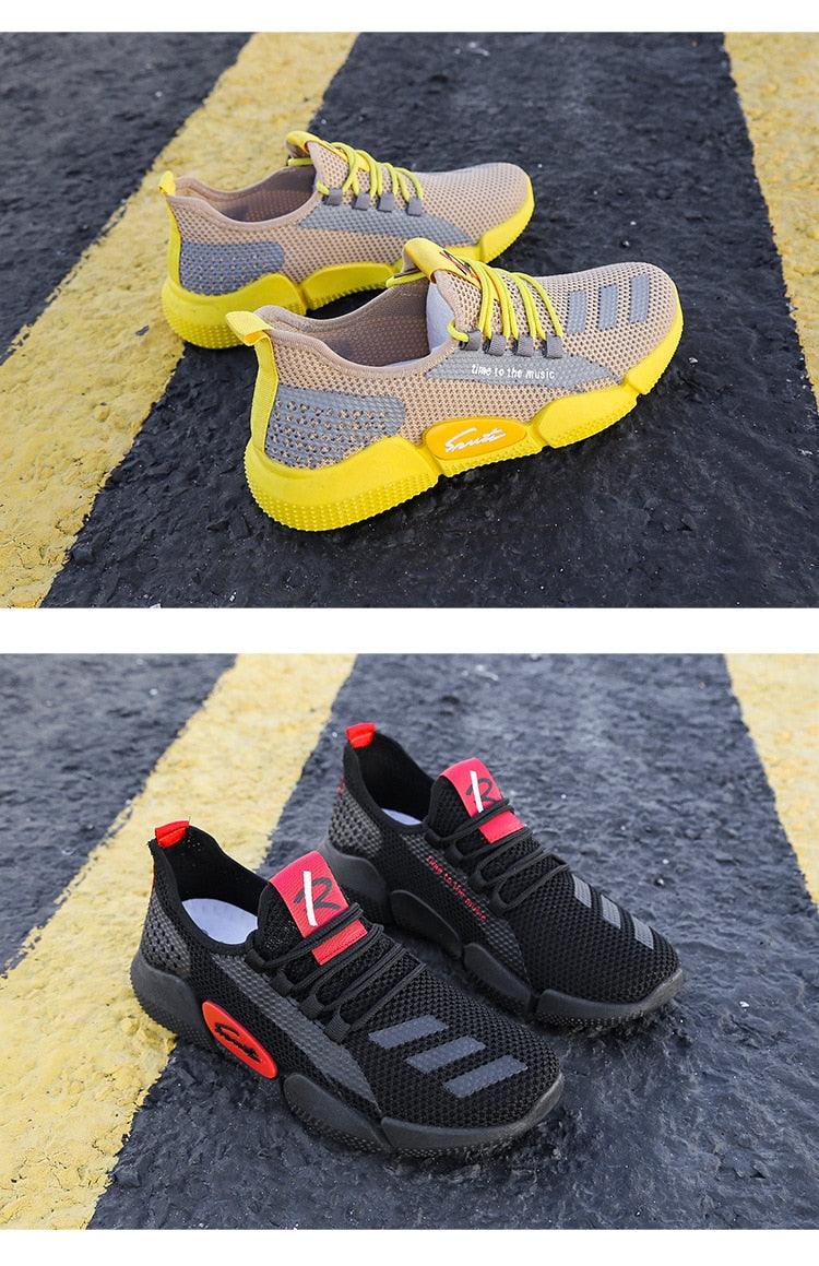 Chaussures de course légères pour hommes, nouvelles baskets de sport d'été confortables et respirantes, mode extérieure, légères, athlétiques, décontractées et respirantes, pour la marche, la course, le jogging