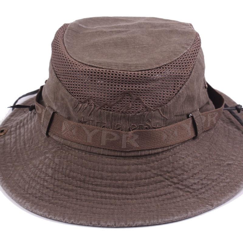 Casquette de voyage d'extérieur pour homme, maille respirante, rétro, en coton, chapeau bob unisexe, chapeau de haute qualité, chapeaux de pêche, bob original, casquette de plage pour papa, bob de pêche, chapeau d'été réglable