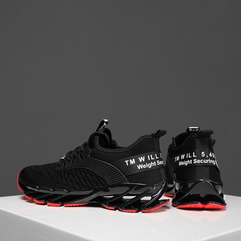 Chaussures de Course pour Hommes Antidérapantes Légères Confortables Air Sports Hommes Marche Sport Course Athlétique Antidérapante Mode Respirante Luxe Moderne Baskets d'Extérieur