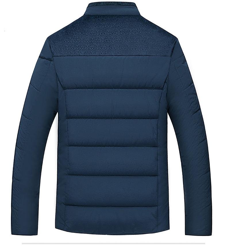 Veste d'hiver chaude pour homme Veste décontractée pour homme Veste de mode printemps automne Veste rembourrée épaisse et chaude confortable pour homme Veste d'aventure en plein air