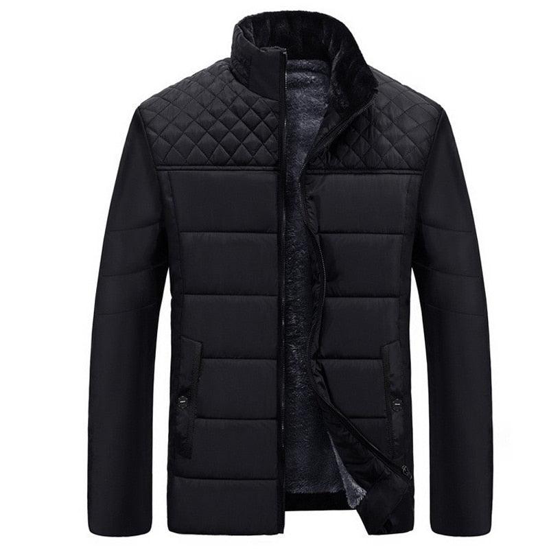 Veste d'hiver chaude pour homme Veste décontractée pour homme Veste de mode printemps automne Veste rembourrée épaisse et chaude confortable pour homme Veste d'aventure en plein air