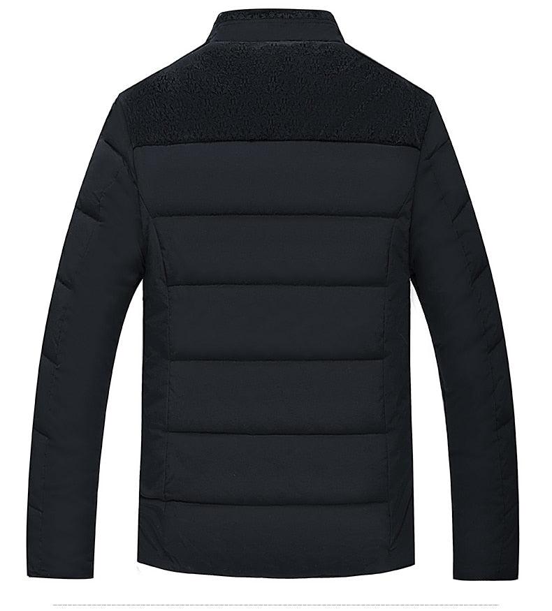 Veste d'hiver chaude pour homme Veste décontractée pour homme Veste de mode printemps automne Veste rembourrée épaisse et chaude confortable pour homme Veste d'aventure en plein air