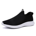 Chaussures de sport légères pour hommes, baskets décontractées à enfiler, chaussures de marche, baskets chaussettes, chaussures de plage respirantes en maille pour l'été, espadrilles athlétiques confortables en maille