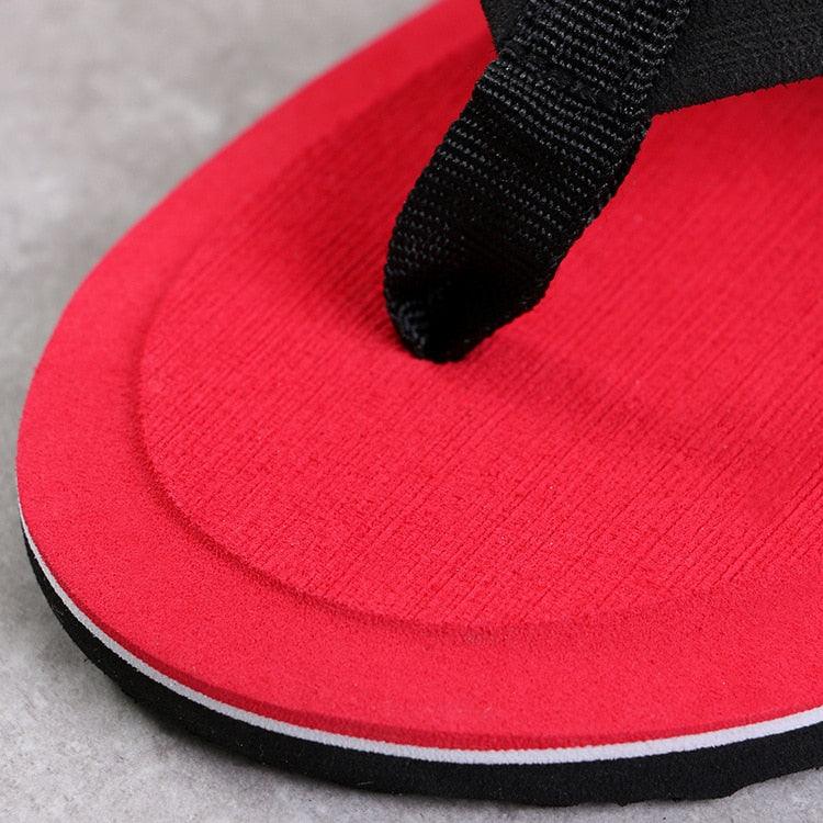 Hommes Été Tongs Plage Sandales Antidérapantes Chaussures Plates Décontractées Pantoufles de Haute Qualité Tongs Pour Femmes Tapis de Yoga Confortables Sandales de Plage String Avec Soutien de Voûte Plantaire