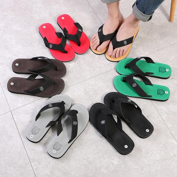 Hommes Été Tongs Plage Sandales Antidérapantes Chaussures Plates Décontractées Pantoufles de Haute Qualité Tongs Pour Femmes Tapis de Yoga Confortables Sandales de Plage String Avec Soutien de Voûte Plantaire