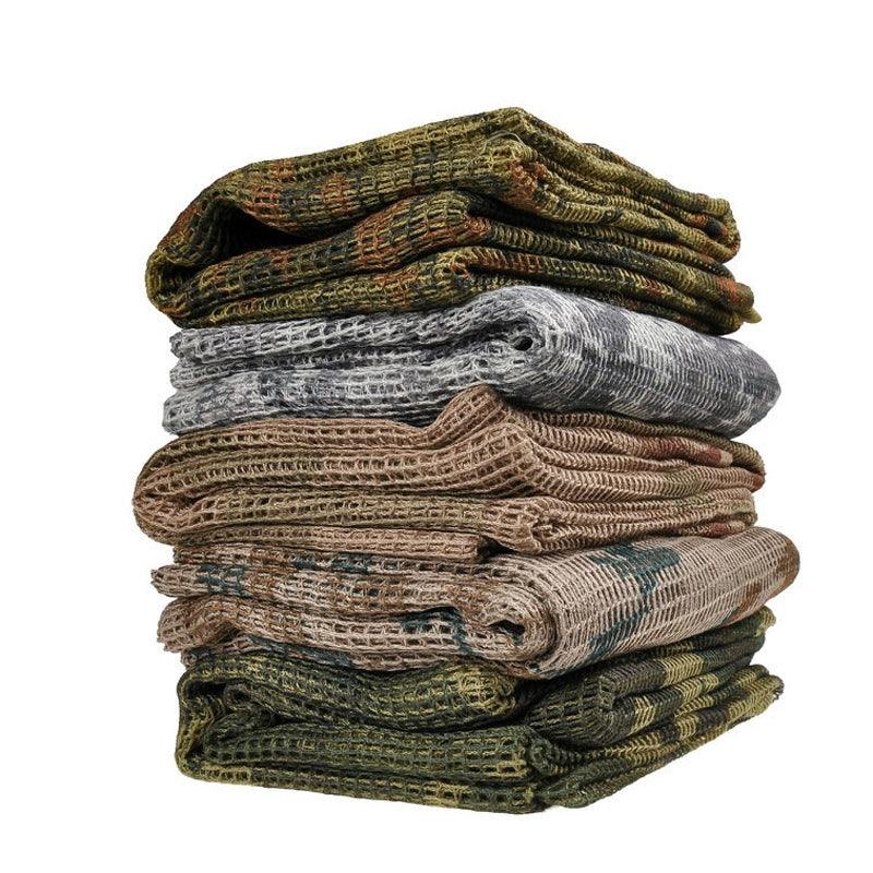 Homme Tactique Militaire Keffieh Filet Maille Cou Écharpe Shemagh Foulard Visage Bandana Tenue Bandeau Noir Moto Cagoule Hiver Sport Pêche Polaire Cache-Cou Coupe-Vent Anti-Poussière Masque Visage Écharpe Homme Chasse Ski Randonnée