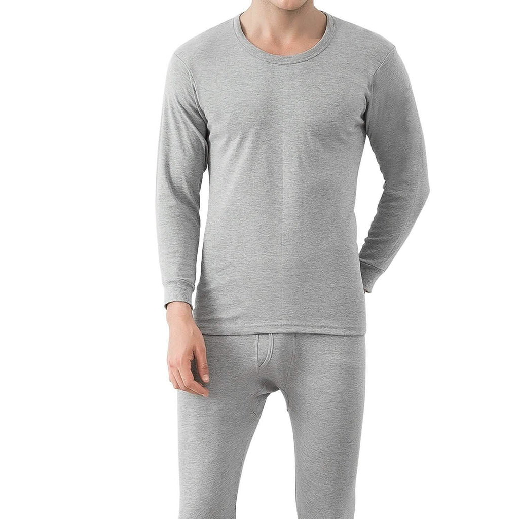 Ensemble de sous-vêtements thermiques pour hommes - Pantalon et haut à manches longues