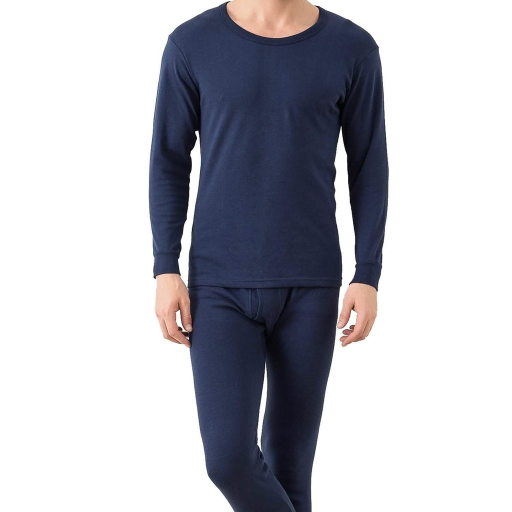 Ensemble de sous-vêtements thermiques pour hommes - Pantalon et haut à manches longues
