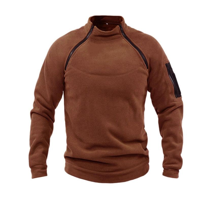 Hommes Blouson Polaire d'Hiver Unique Léger Décontracté Tactique Extérieur Doux Hommes Printemps Chaud Blouson Militaire Homme Vêtements de Sport d'Aventure Vestes Coupe-Vent Élégantes
