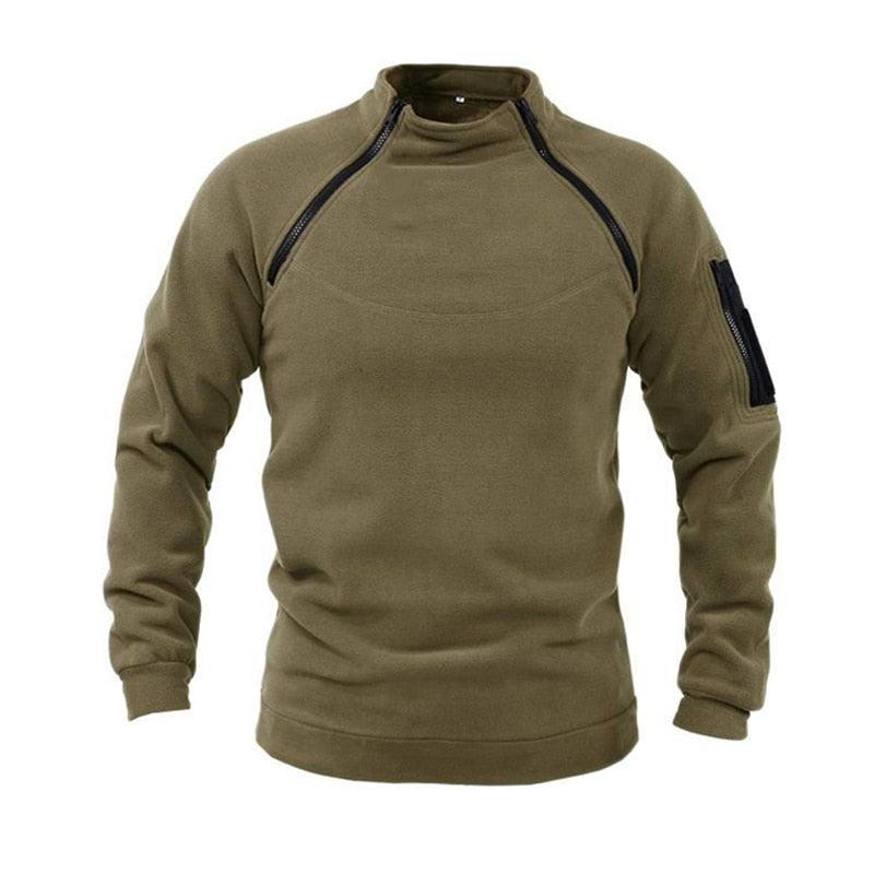 Hommes Blouson Polaire d'Hiver Unique Léger Décontracté Tactique Extérieur Doux Hommes Printemps Chaud Blouson Militaire Homme Vêtements de Sport d'Aventure Vestes Coupe-Vent Élégantes