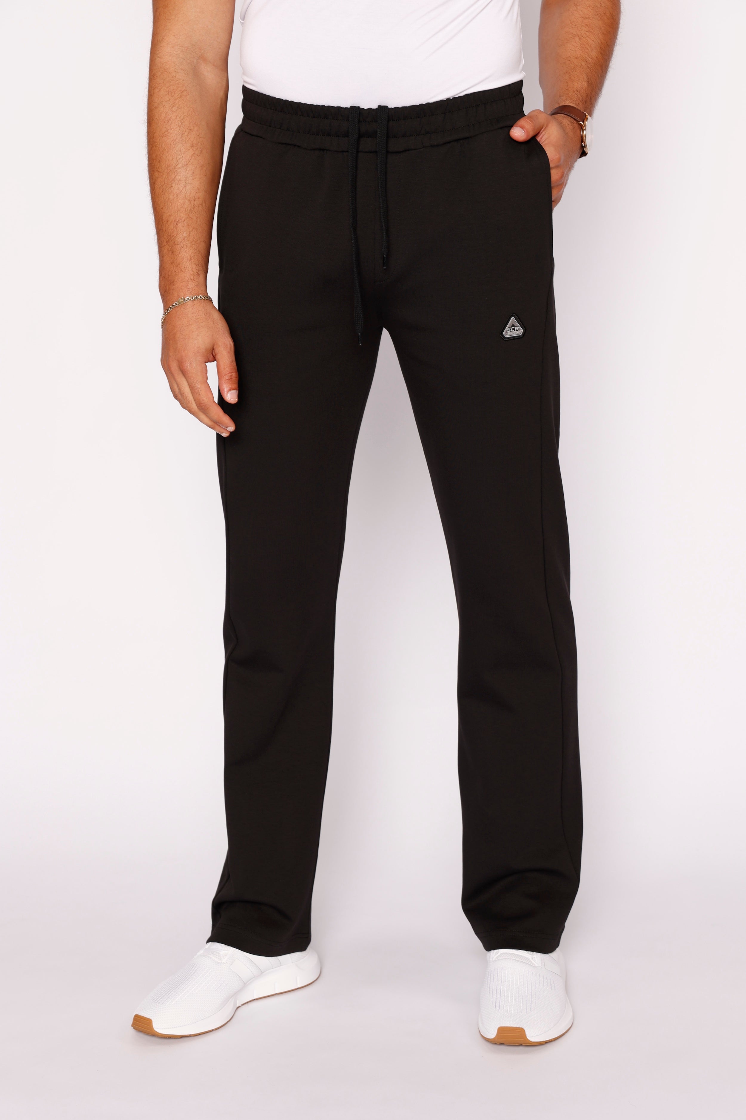Bas de survêtement athleisure classique SCR - Droit (Coupe Grande Taille)