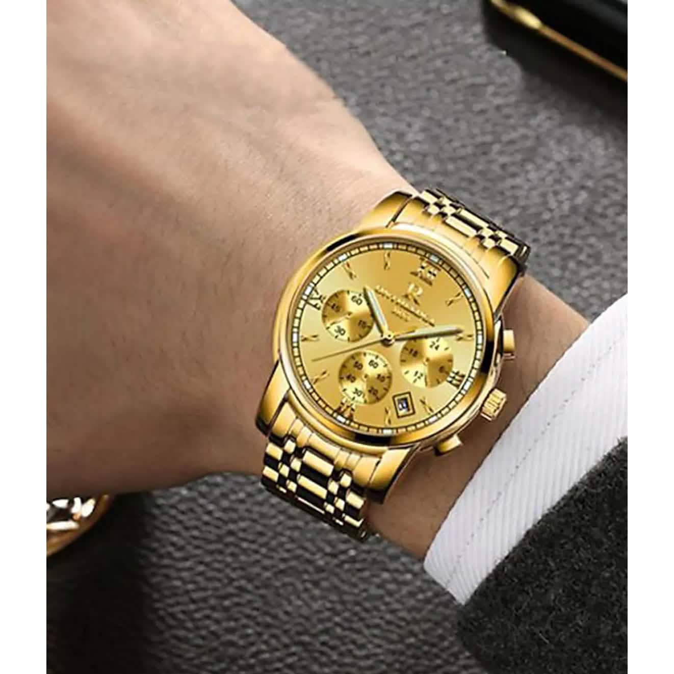 Montre analogique à quartz pour homme
