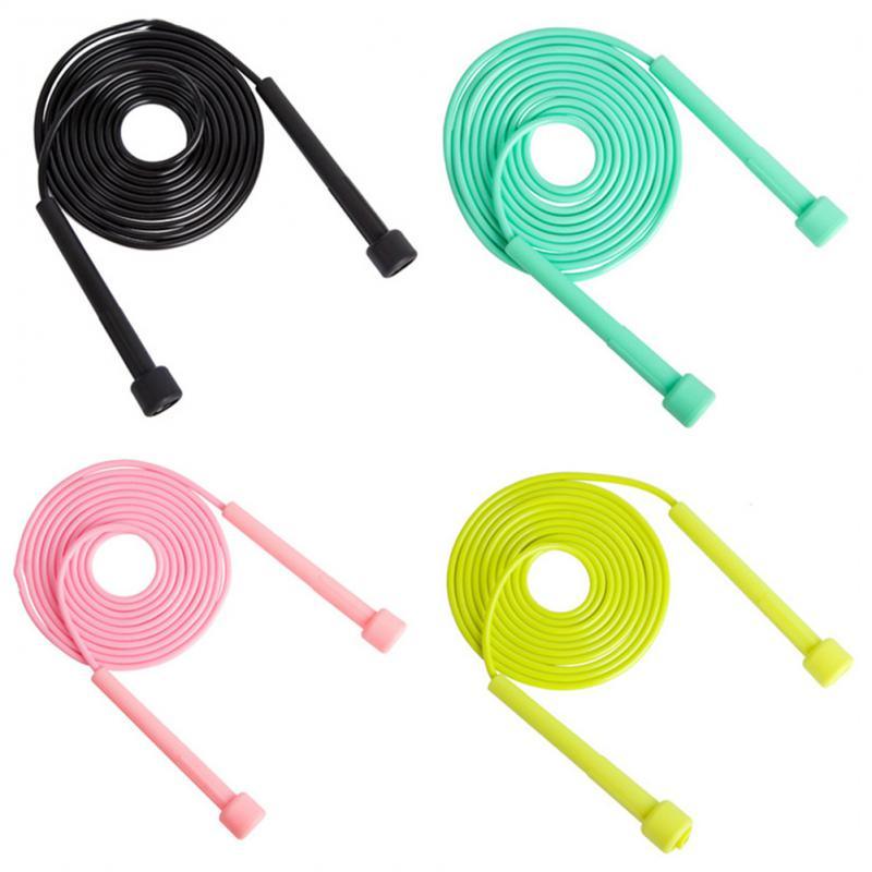Corde à sauter fitness pour hommes et femmes, corde à sauter colorée pour enfants, corde à sauter rapide en PVC réglable pour le cardio fitness, corde à sauter polyvalente pour enfants et adultes femmes hommes.
