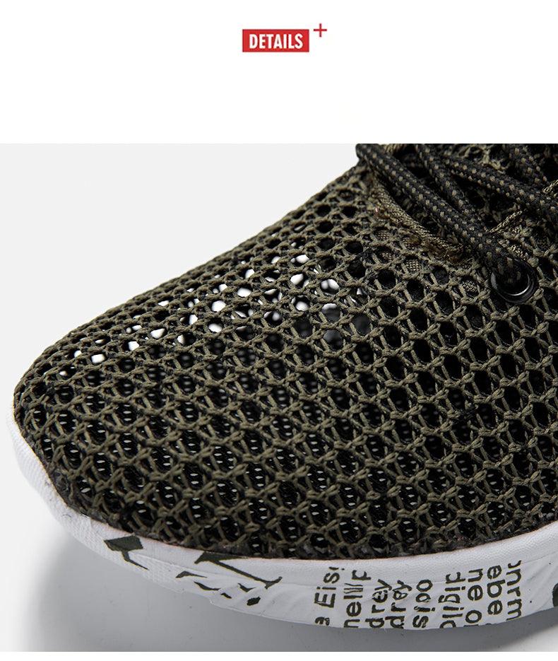 Chaussures d'eau respirantes à séchage rapide pour hommes, chaussures de pêche et de pataugeoire, baskets d'eau ultra-légères et respirantes, chaussures de marche antidérapantes, baskets de sport à la mode
