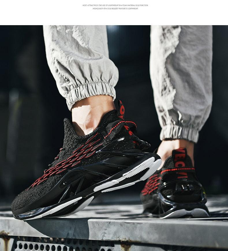 Chaussures Décontractées de Luxe pour Homme Baskets Blanches de Course Tendance Été Baskets Homme Mode Sport Course Antidérapantes Chaussures Décontractées Athlétiques Tennis Marche Extérieur Design Moderne