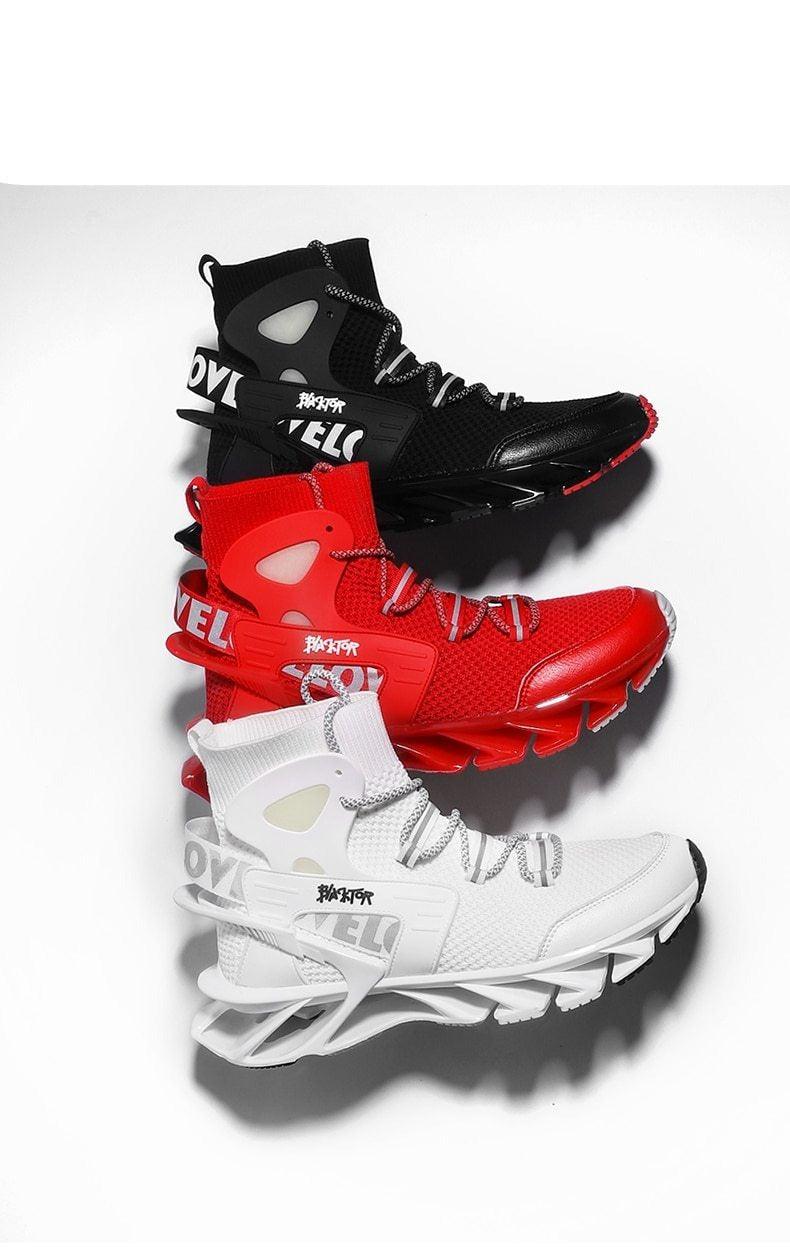 Chaussures Décontractées de Luxe pour Homme Baskets Blanches de Course Tendance Été Baskets Homme Mode Sport Course Antidérapantes Chaussures Décontractées Athlétiques Tennis Marche Extérieur Design Moderne