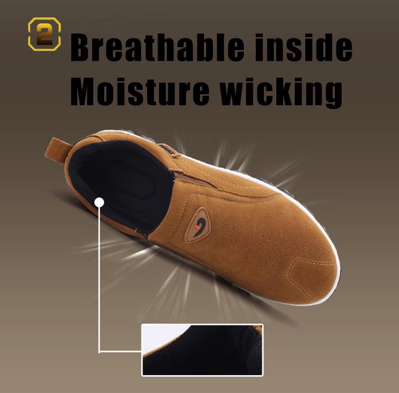 Chaussures décontractées pour hommes Respirantes Extérieur Légères Chaussures de marche Automne Printemps Hommes Mocassins Chaussures à enfiler Chaussures d'escalade Baskets Légères Respirantes Chaussures de marche Course