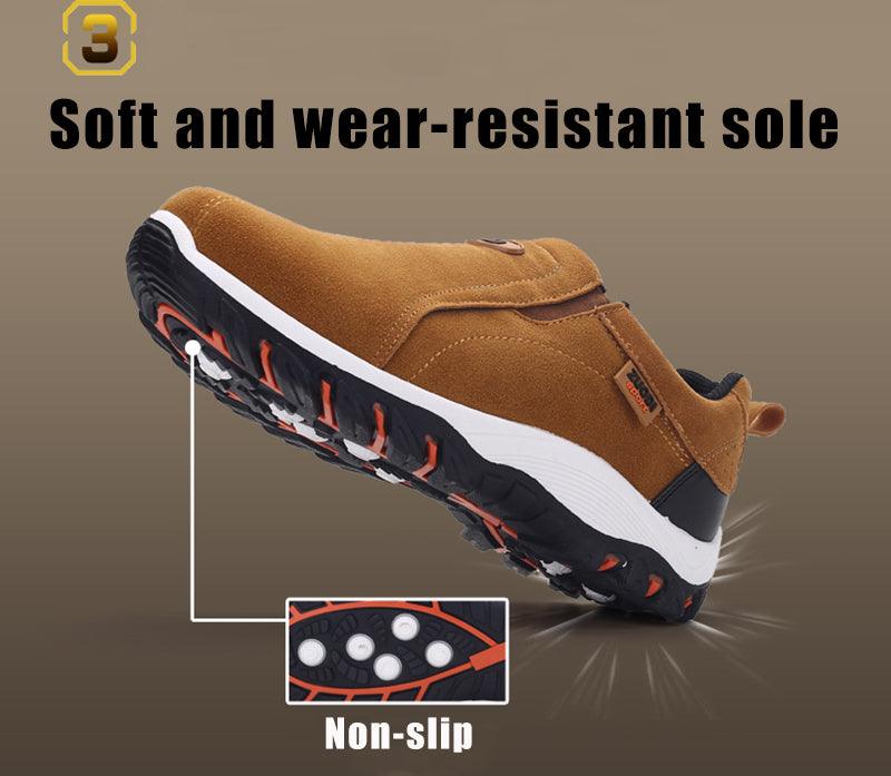 Chaussures décontractées pour hommes Respirantes Extérieur Légères Chaussures de marche Automne Printemps Hommes Mocassins Chaussures à enfiler Chaussures d'escalade Baskets Légères Respirantes Chaussures de marche Course