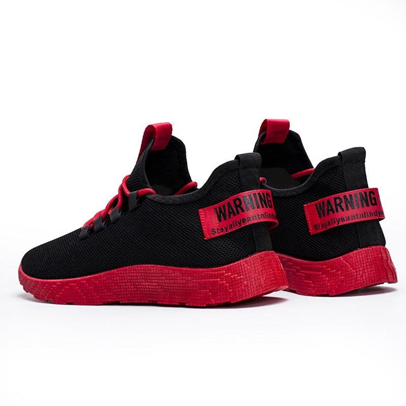 Chaussures décontractées pour homme Baskets Respirantes Antidérapantes en Maille à Lacets Résistantes à l'usure Chaussures à enfiler pour homme Tennis Marche Chaussures décontractées Noir Sport Gym Baskets respirantes