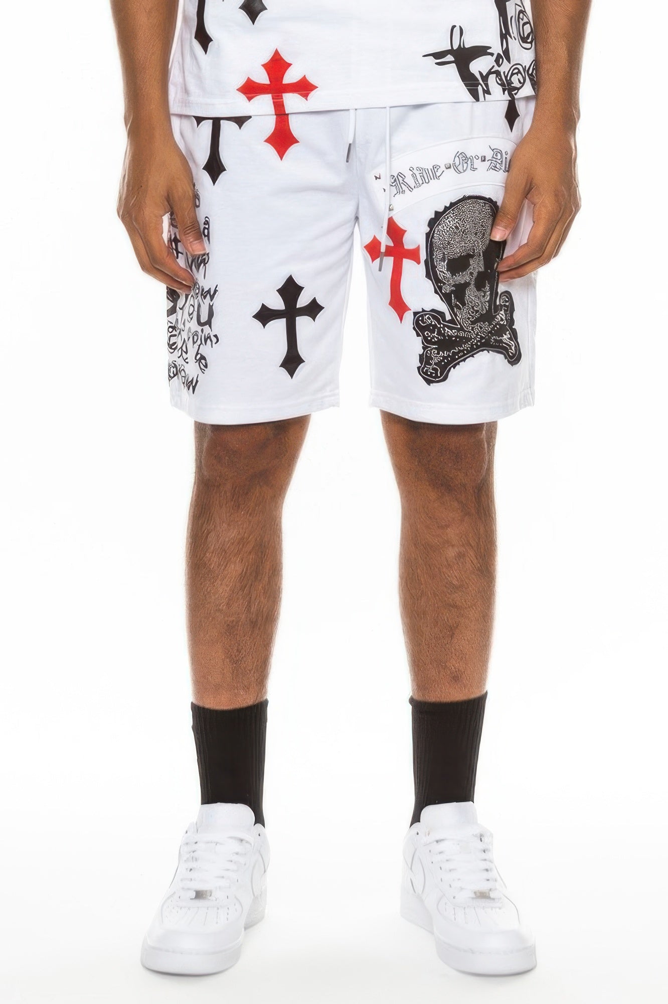 Shorts Homme Chrome Tête de Mort