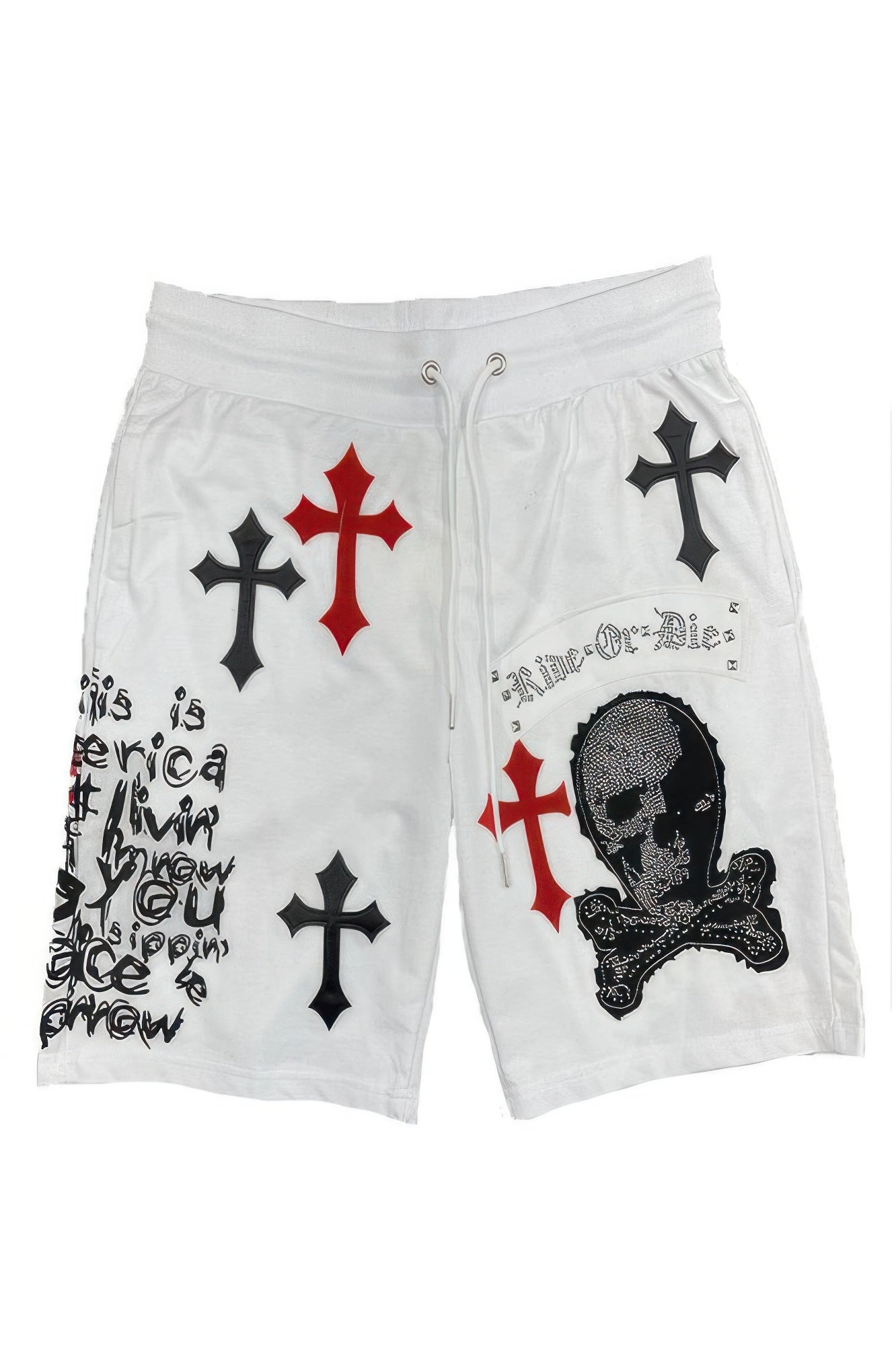 Shorts Homme Chrome Tête de Mort