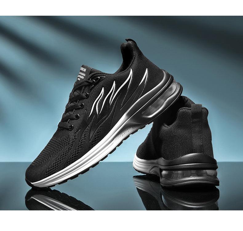Baskets mode homme, coussin d'air, maille respirante, chaussures de course pour femme, baskets décontractées homme, chaussures de sport, tennis, route, pour la marche, la gym, le jogging, l'entraînement, le fitness.