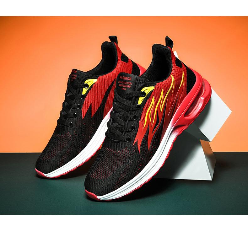 Baskets mode homme, coussin d'air, maille respirante, chaussures de course pour femme, baskets décontractées homme, chaussures de sport, tennis, route, pour la marche, la gym, le jogging, l'entraînement, le fitness.
