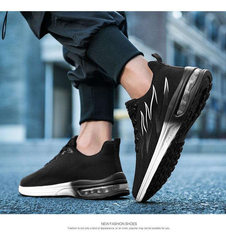 Baskets mode homme, coussin d'air, maille respirante, chaussures de course pour femme, baskets décontractées homme, chaussures de sport, tennis, route, pour la marche, la gym, le jogging, l'entraînement, le fitness.