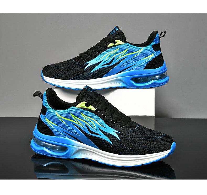 Baskets mode homme, coussin d'air, maille respirante, chaussures de course pour femme, baskets décontractées homme, chaussures de sport, tennis, route, pour la marche, la gym, le jogging, l'entraînement, le fitness.
