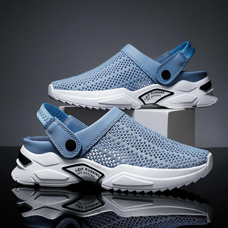 Tongs Homme Luxe Sandales Claquettes Pour Homme Chaussures Décontractées de Plage et de Jardin Chaussons d'Été Avec Support de Voûte Plantaire Chaussures d'Intérieur Chaussures de Tennis et de Gym d'Extérieur Pour Homme