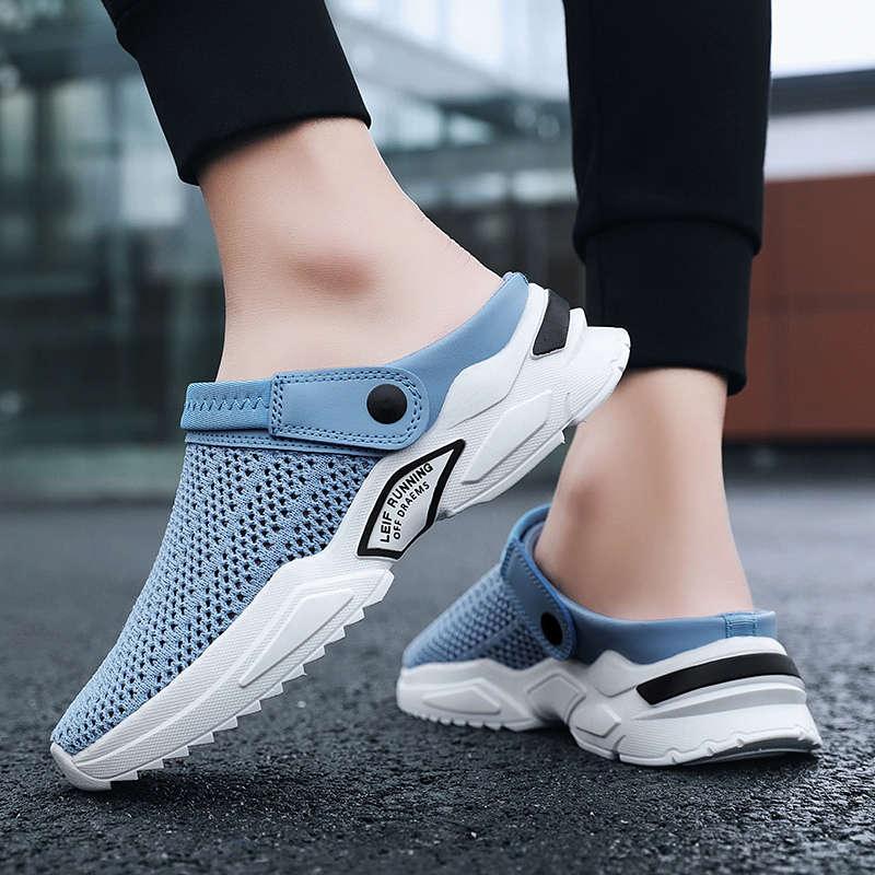Tongs Homme Luxe Sandales Claquettes Pour Homme Chaussures Décontractées de Plage et de Jardin Chaussons d'Été Avec Support de Voûte Plantaire Chaussures d'Intérieur Chaussures de Tennis et de Gym d'Extérieur Pour Homme