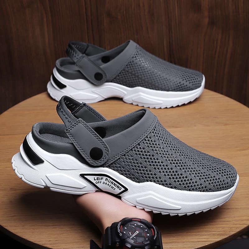 Tongs Homme Luxe Sandales Claquettes Pour Homme Chaussures Décontractées de Plage et de Jardin Chaussons d'Été Avec Support de Voûte Plantaire Chaussures d'Intérieur Chaussures de Tennis et de Gym d'Extérieur Pour Homme