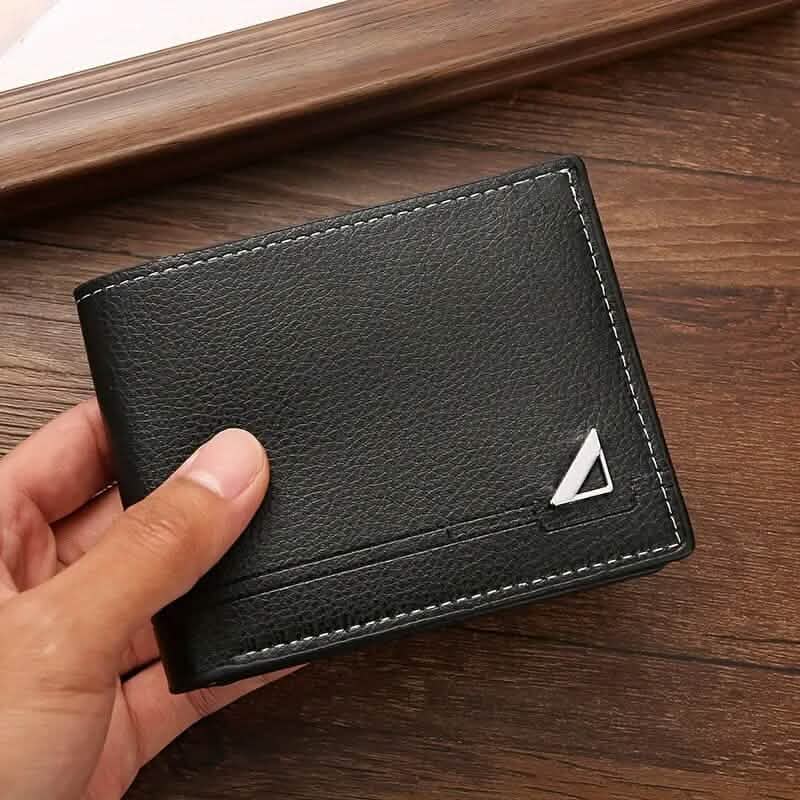 Portefeuille en cuir pour homme