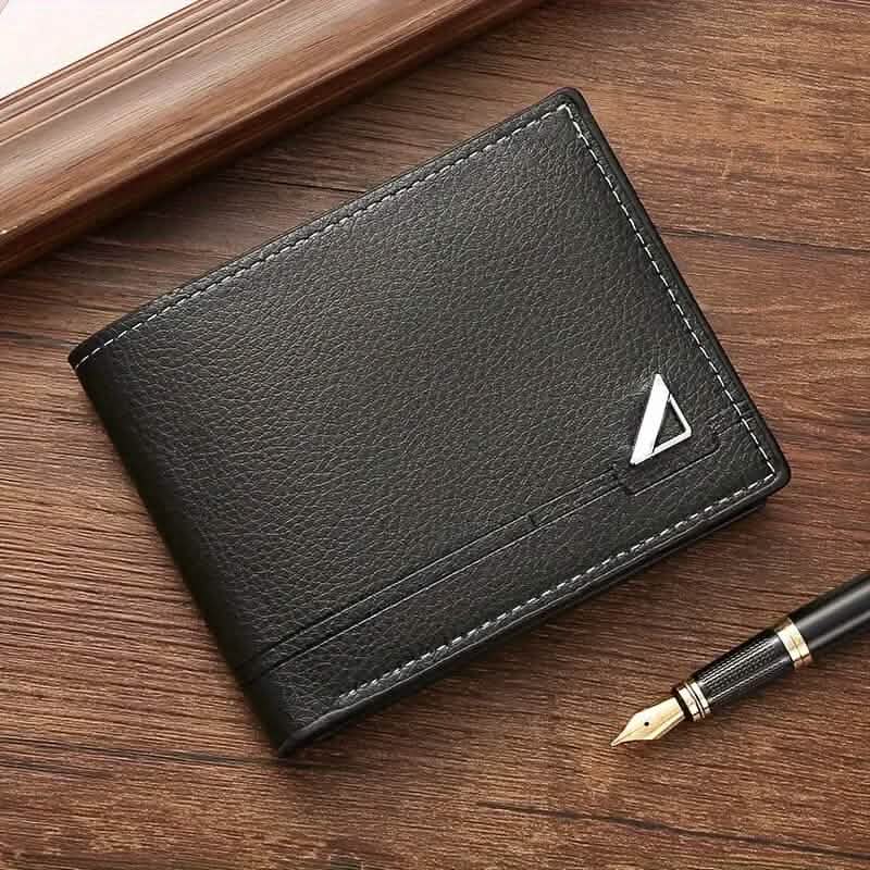Portefeuille en cuir pour homme