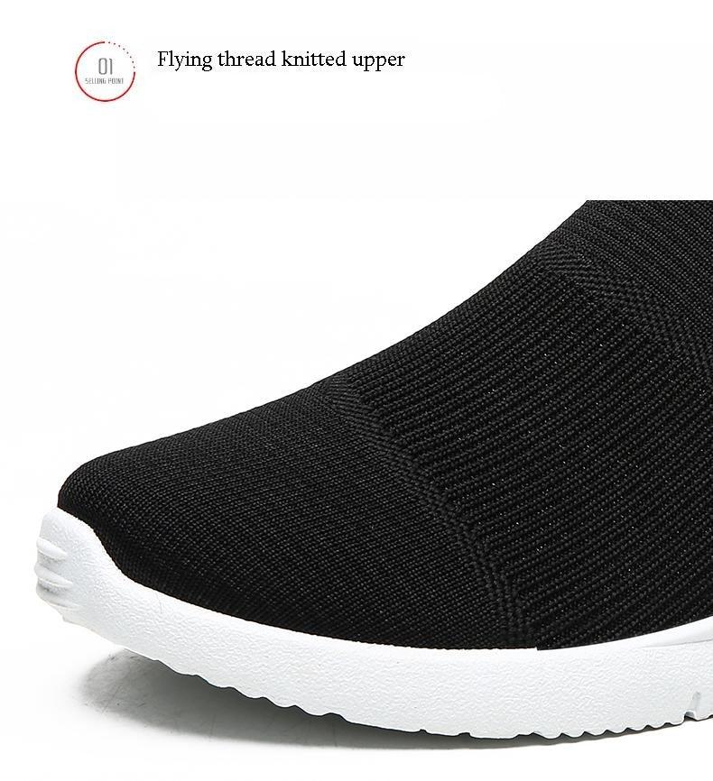 Chaussures de course légères pour hommes, baskets de jogging respirantes, chaussures décontractées pour couples, chaussures de marche d'extérieur antidérapantes, chaussures de sport décontractées en maille pour l'entraînement