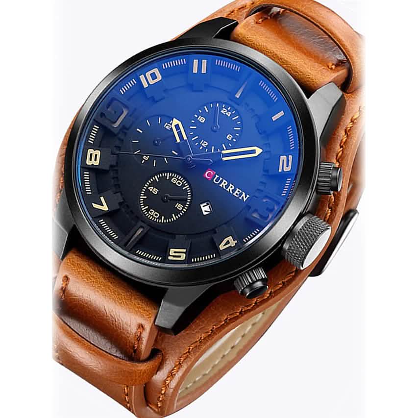 Montre à quartz pour homme