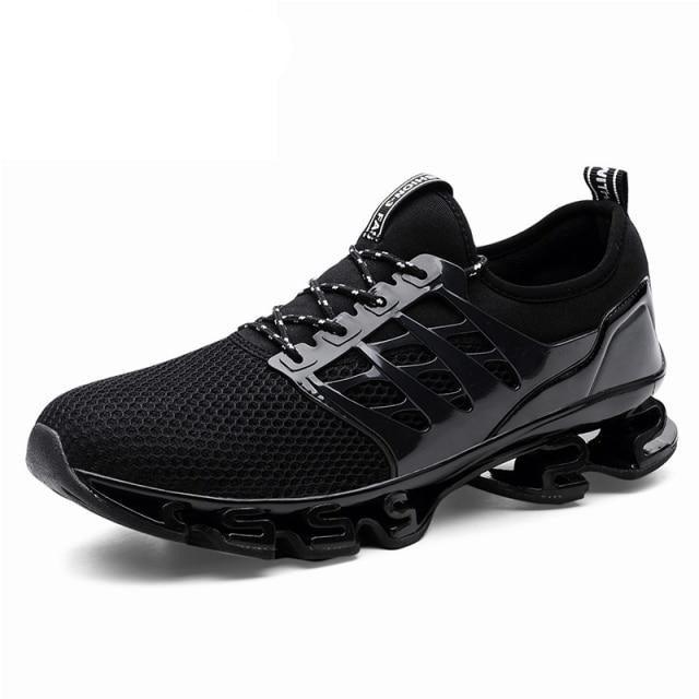 Baskets de course respirantes pour hommes, chaussures décontractées à la mode pour couple, chaussures de sport de course respirantes d'extérieur, baskets de sport amortissantes, chaussures de sport élégantes pour la marche et l'athlétisme