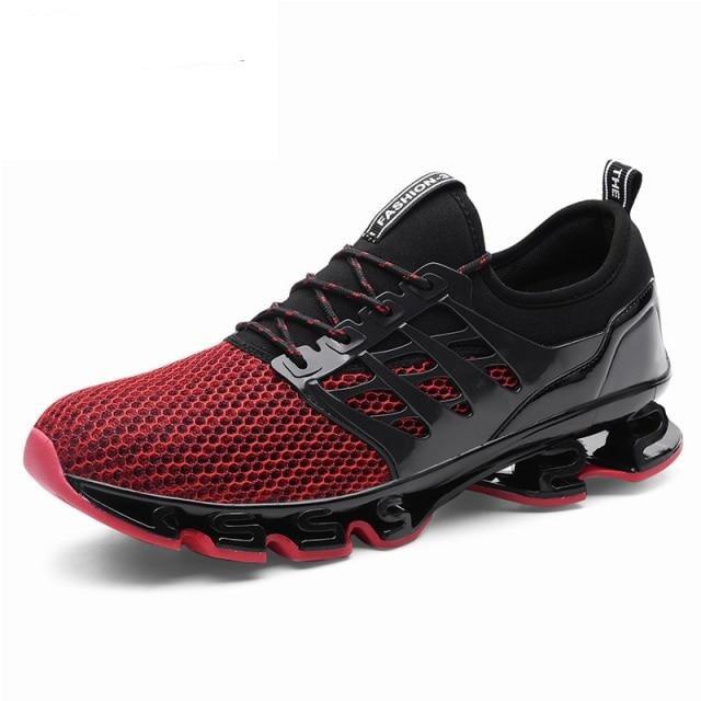Baskets de course respirantes pour hommes, chaussures décontractées à la mode pour couple, chaussures de sport de course respirantes d'extérieur, baskets de sport amortissantes, chaussures de sport élégantes pour la marche et l'athlétisme