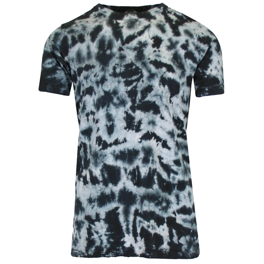T-shirt en coton tie-dye à manches courtes pour homme