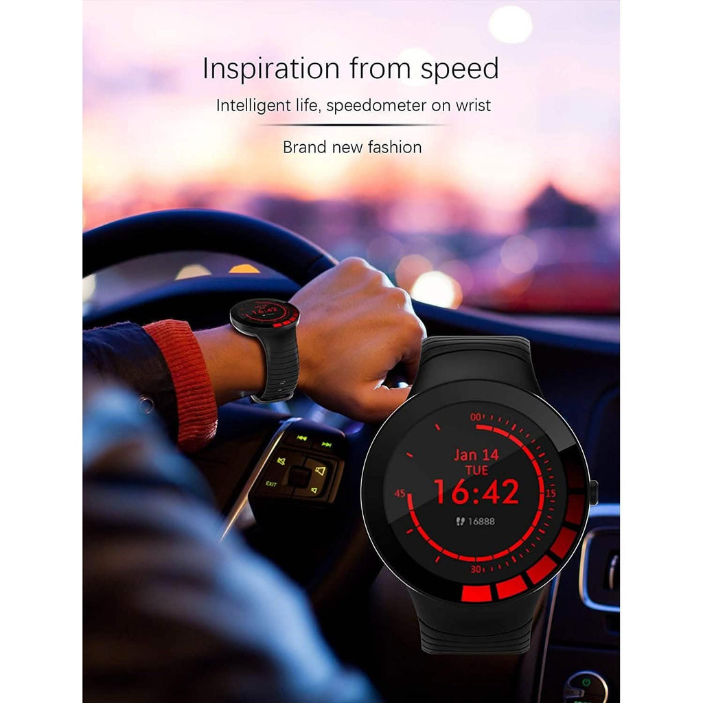 Montres connectées pour hommes avec suivi d'activité et moniteur de fréquence cardiaque