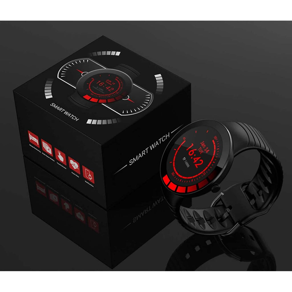 Montres connectées pour hommes avec suivi d'activité et moniteur de fréquence cardiaque