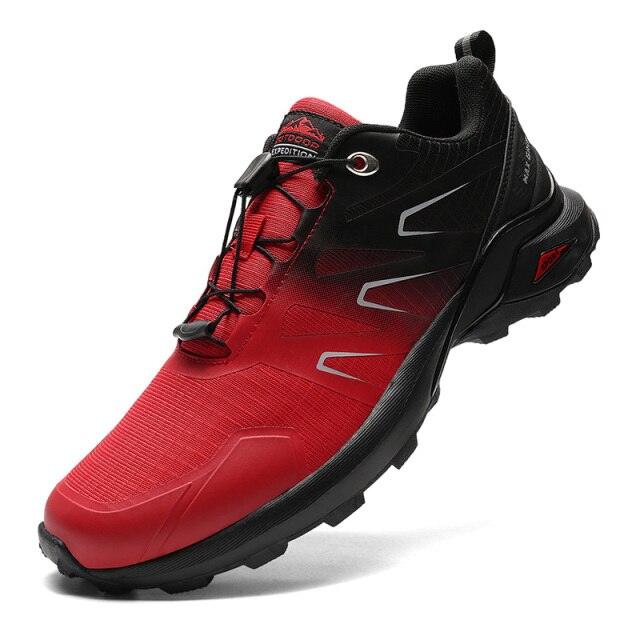 Chaussures de course étanches pour hommes, respirantes et souples pour le jogging, la randonnée en montagne, la course sur sentier, antidérapantes, chaussures de marche respirantes, baskets athlétiques