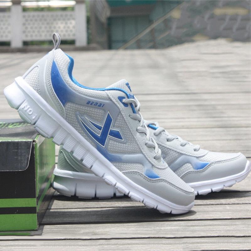 Baskets de Sport pour Homme, Respirantes, en Maille, Tendance, Baskets Légères pour Homme, Chaussures de Course Légères et Respirantes, Baskets de Course Légères