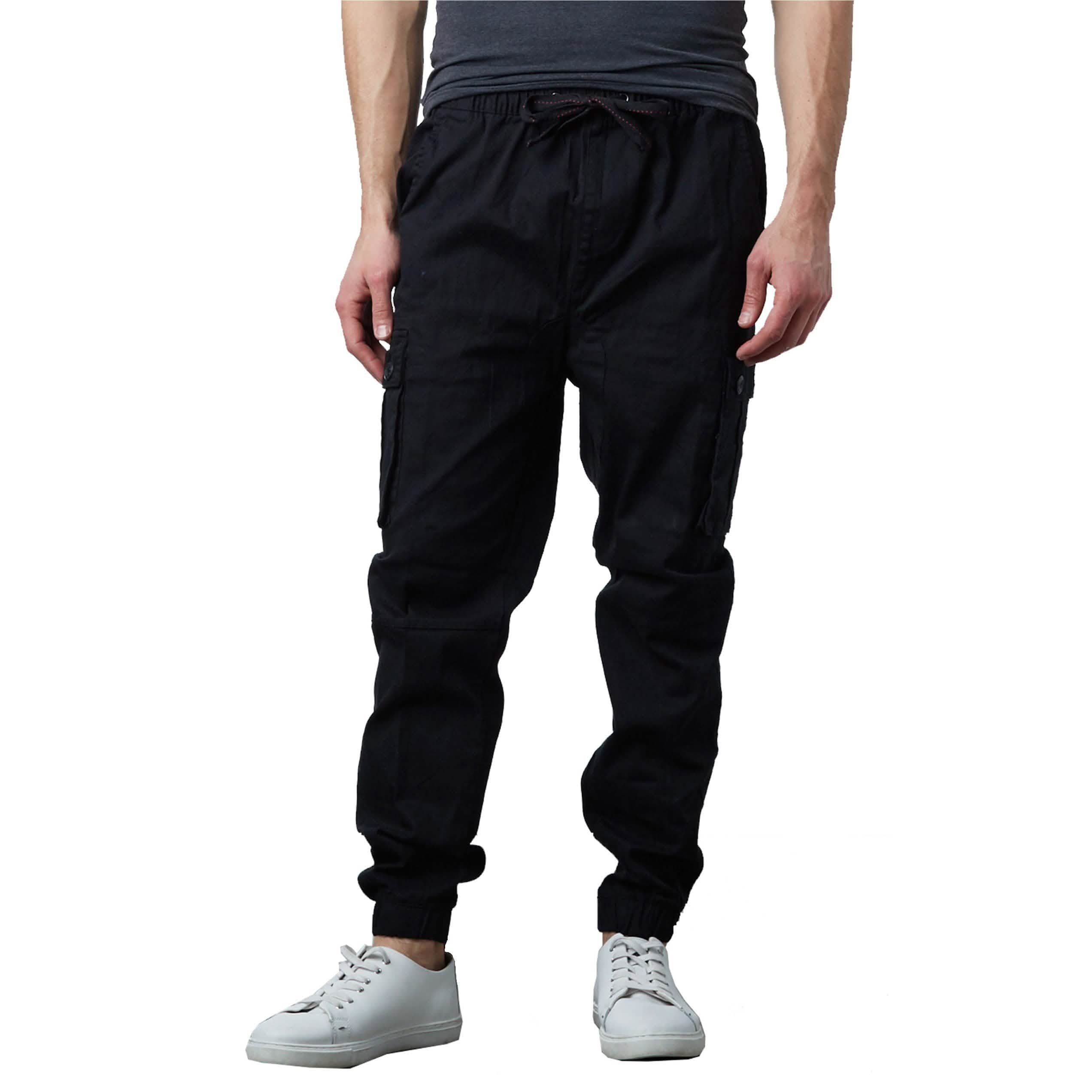 Pantalon de jogging cargo extensible pour homme
