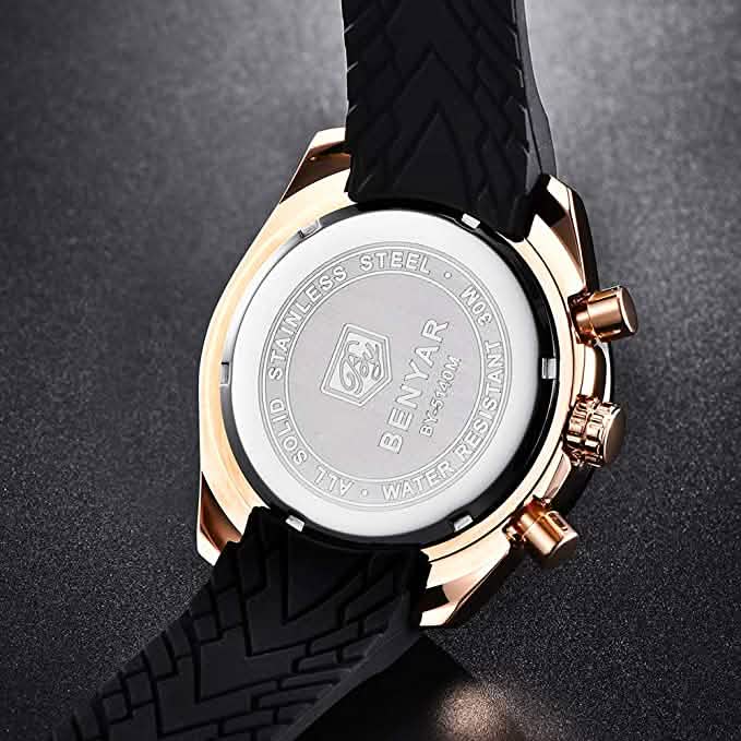 Montre analogique élégante pour hommes