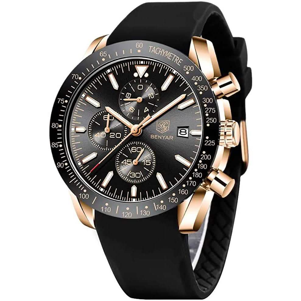 Montre analogique élégante pour hommes