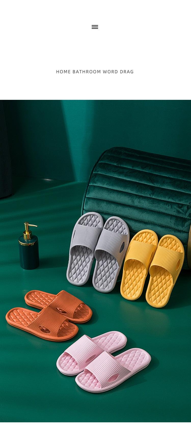 Chaussons d'été pour homme, sandales de plage décontractées, antidérapantes, semelle souple, claquettes légères, épaisses et amorties pour la douche, la salle de bain et la piscine.